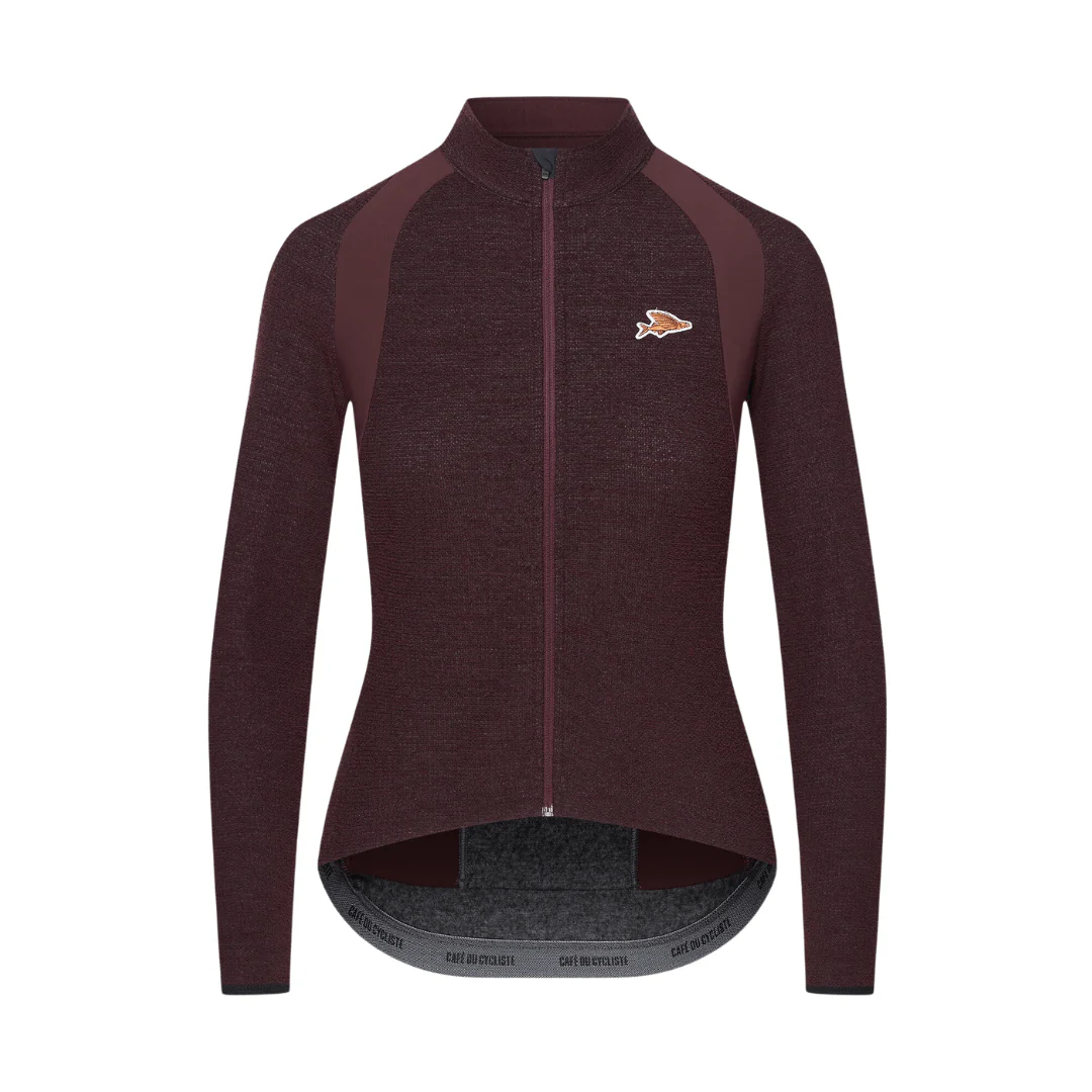 Café du Cycliste Women's Marguerite Jersey Long Sleeve - Image 2