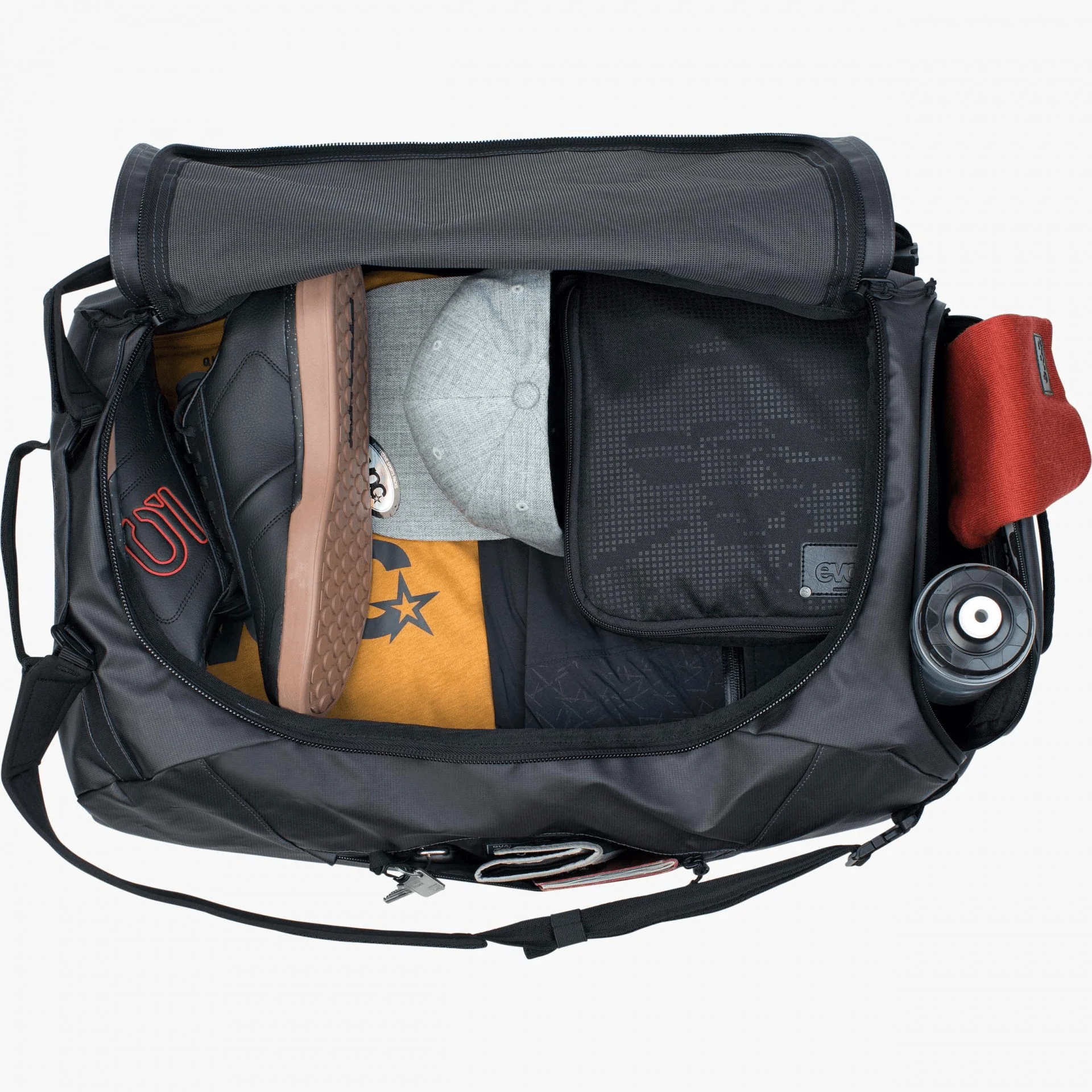 EVOC Duffle Bag 60L Carbon Grey/Black - Image 2