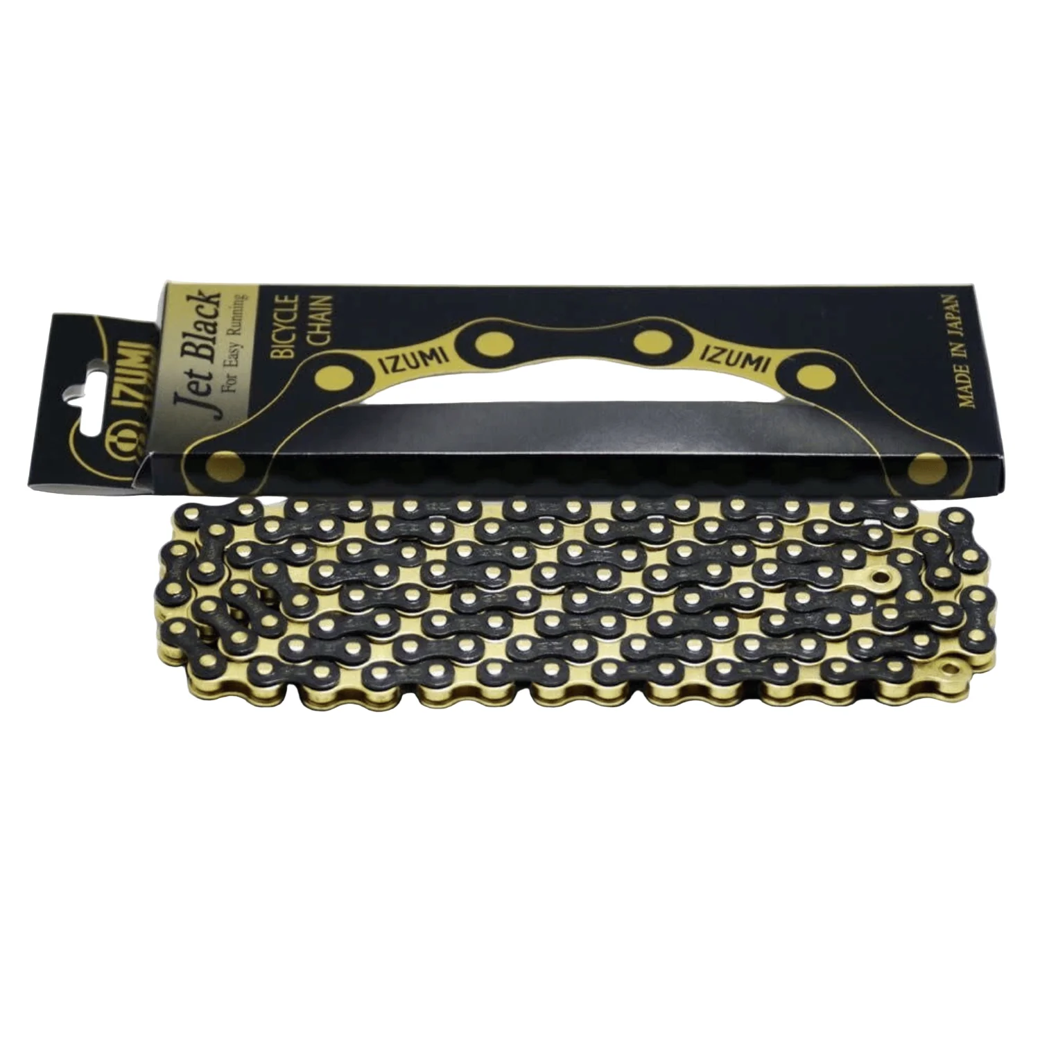 IZUMI Standard Chain Jet Black/Gold