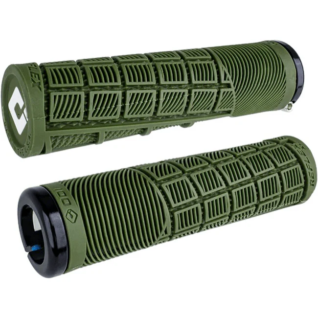 ODI Reflex V2.1 Lock-On Grips – Army Green