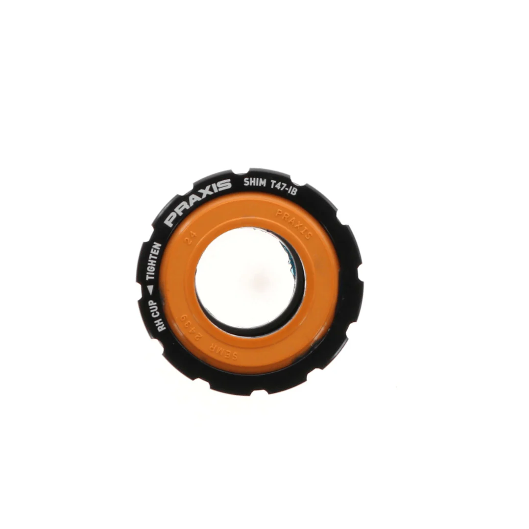 Praxis T47 Internal Bottom Bracket for Shimano, 68mm Road / 73mm MTB shell - Image 2