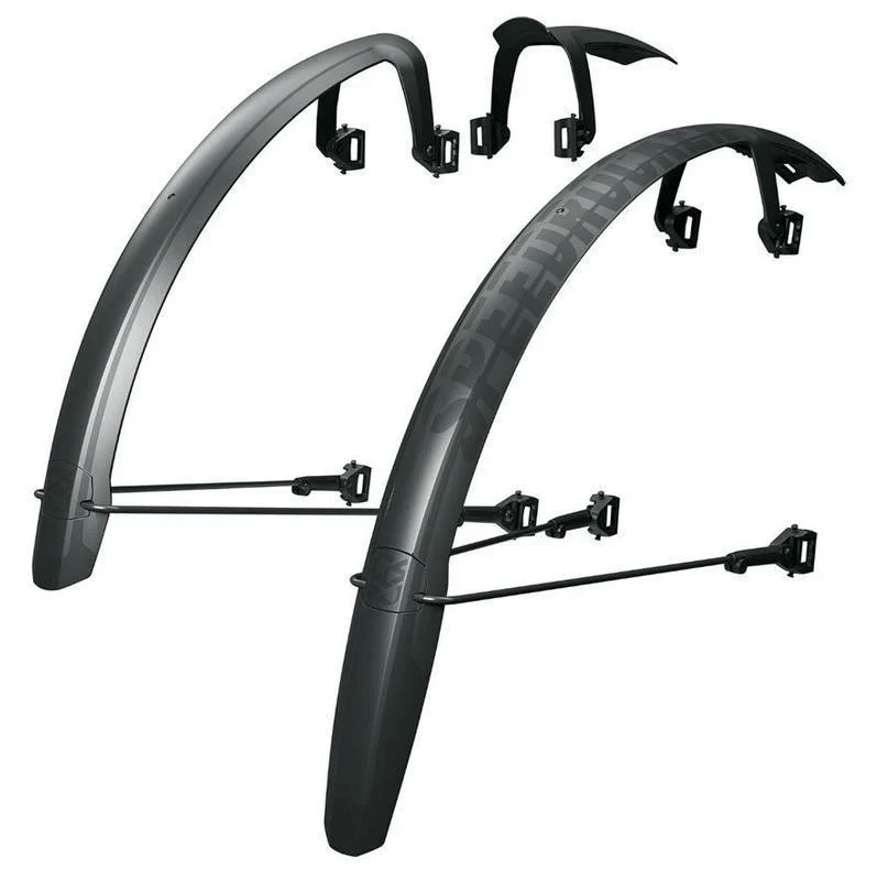 SKS Speedrocker XL Gravel Fender Set 650b or 700c Max Tire Width 52mm Black