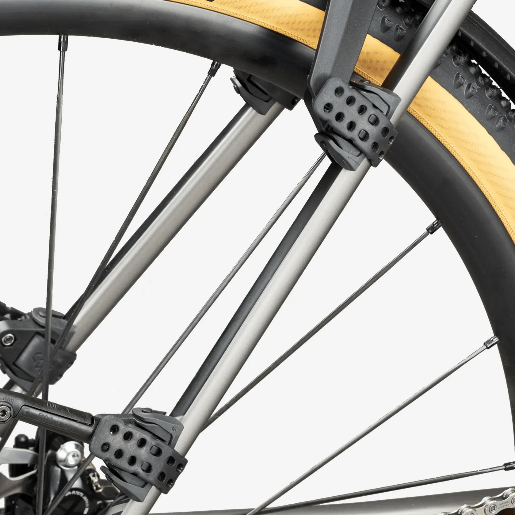 SKS Speedrocker XL Gravel Fender Set 650b or 700c Max Tire Width 52mm Black - Image 3